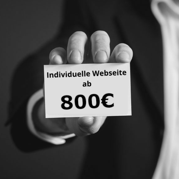 Webseiten ab 800€ netto - preisgünstiges Webdesign aus Berlin