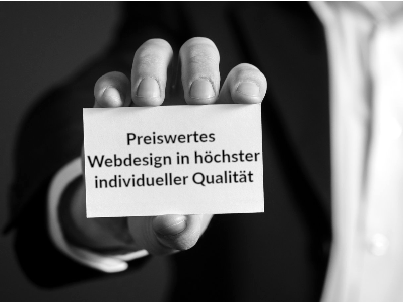 Webseiten ab 800 € netto oder 29 € brutto im Monat - preisgünstiges Webdesign aus Berlin